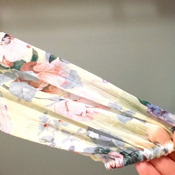 FLORAL CHIFFON DRESS - Picture 10 of 11